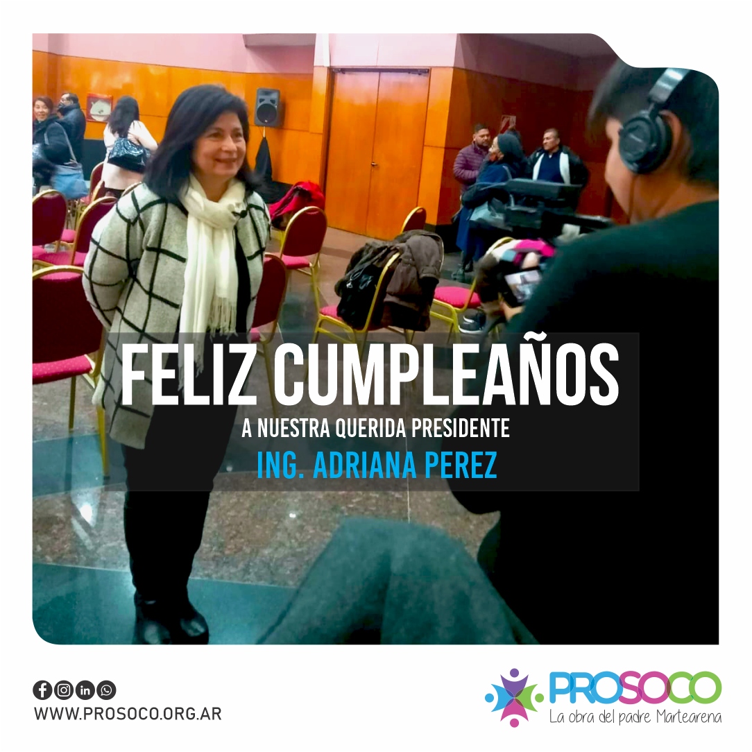 FELIZ CUMPLEAÑOS A NUESTRA PRESIDENTE