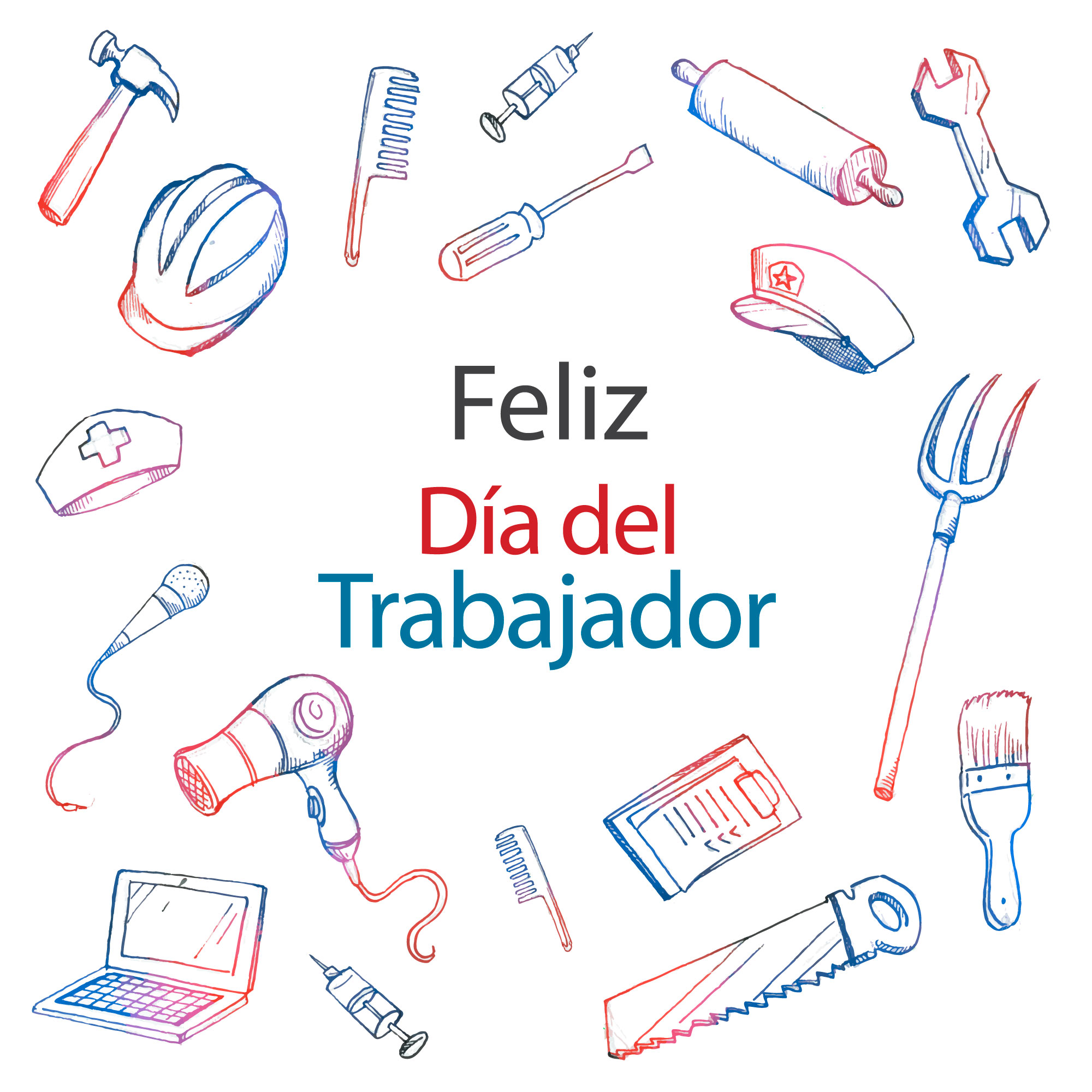 Feliz día del Trabajador/a