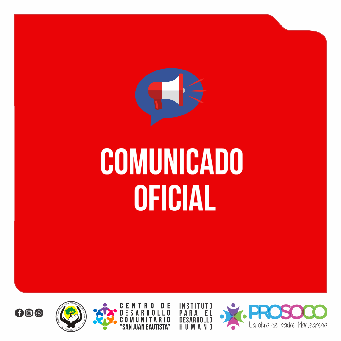 Comunicado oficial